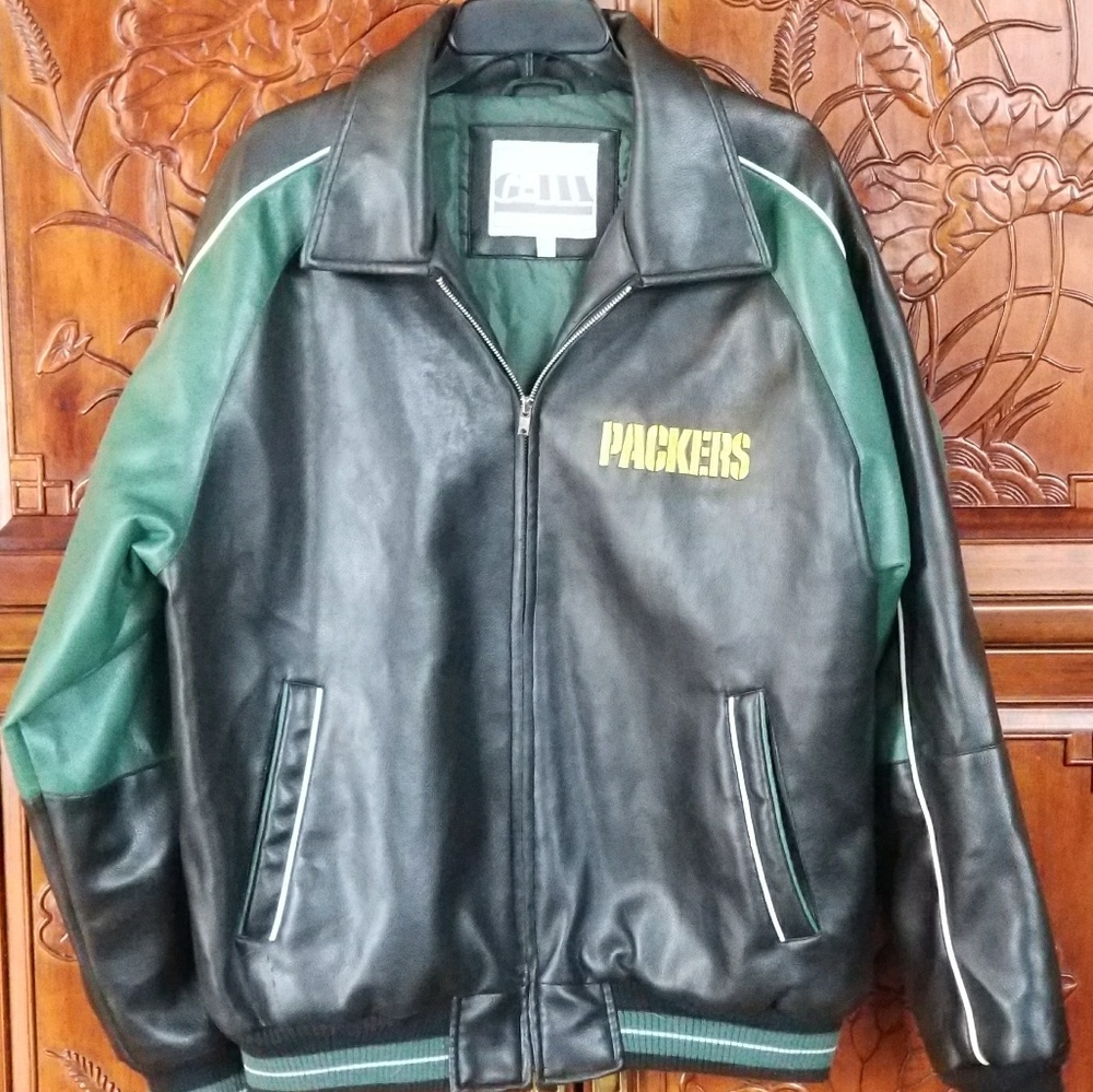 Green Bay Packers G-III leather jacket